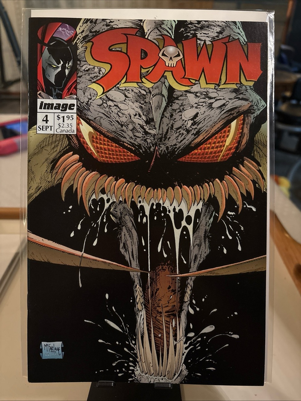 Spawn #4 1992 Image Comics Comic Book